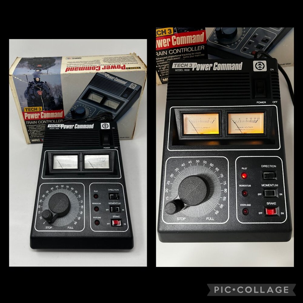 Tech 3 Power Command Model 9500 MRC Train Controller HO, N, G, 30 VA High Power